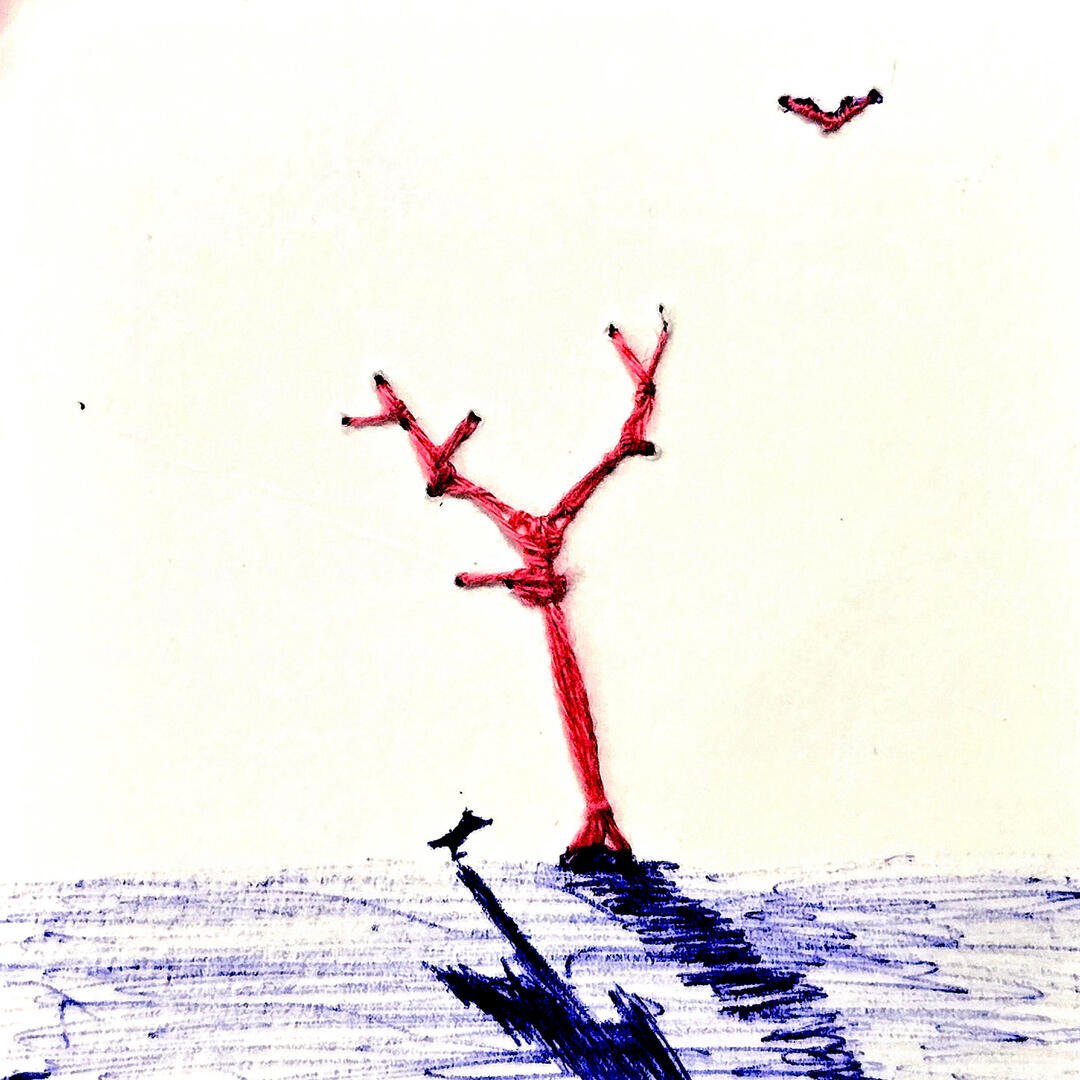 Cover for unreleased "dreaming of things you no longer remember" [May 8, 2024] - Paint.NET