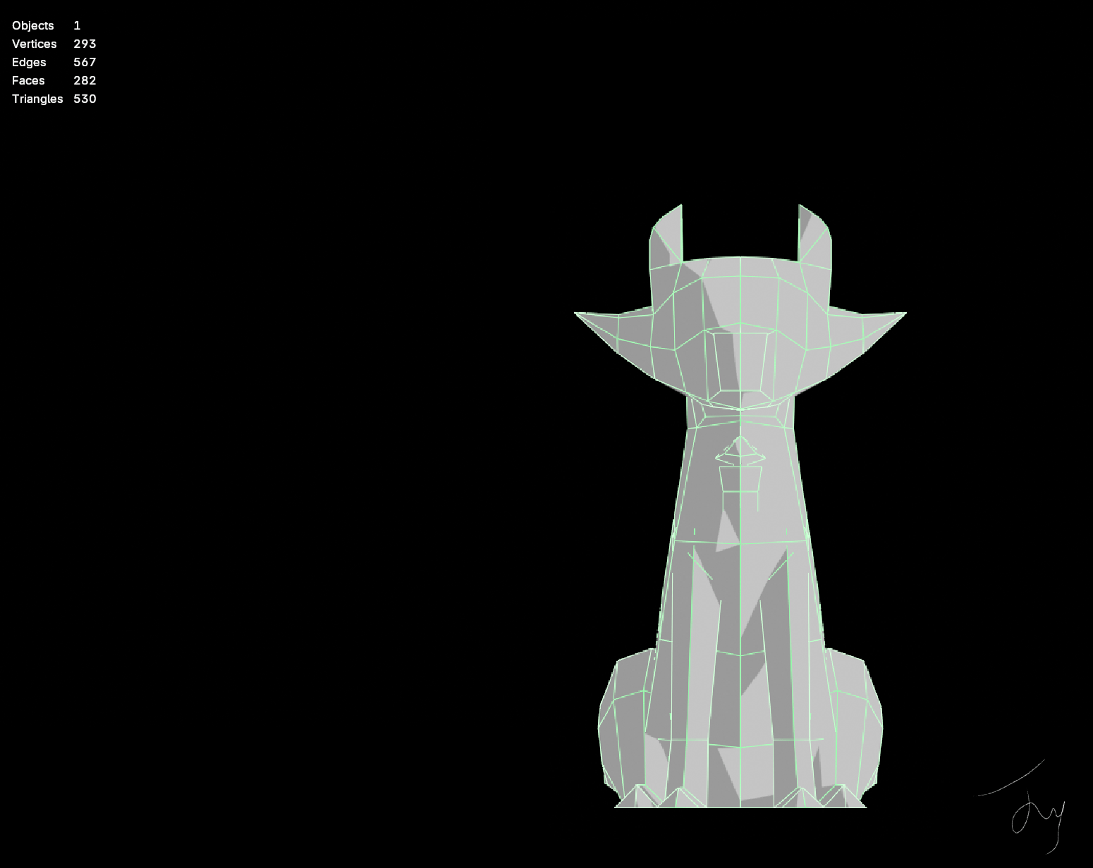"Becquerel" Practice model - Based on design by Andrew Hussie [May 26, 2026] - Blender 3D, Paint.NET