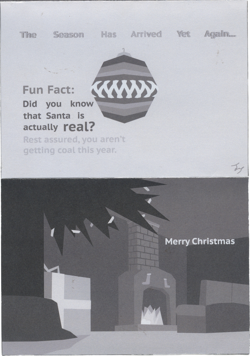 Christmas card [~2023] - Adobe Illustrator